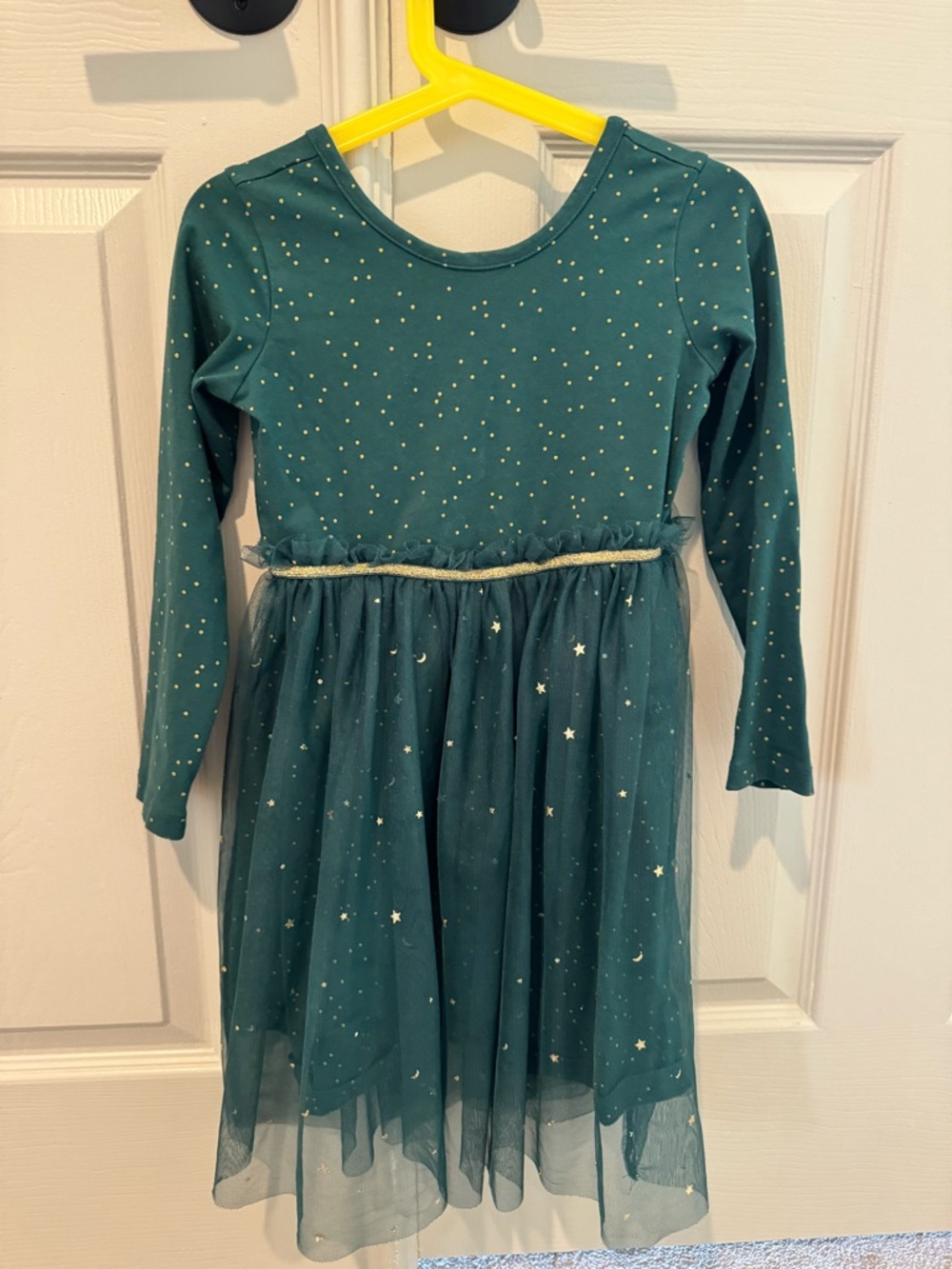 Green Starry Tulle Dress
